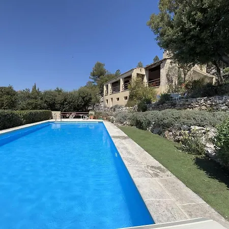 With Private Pool In Villa Tourtour